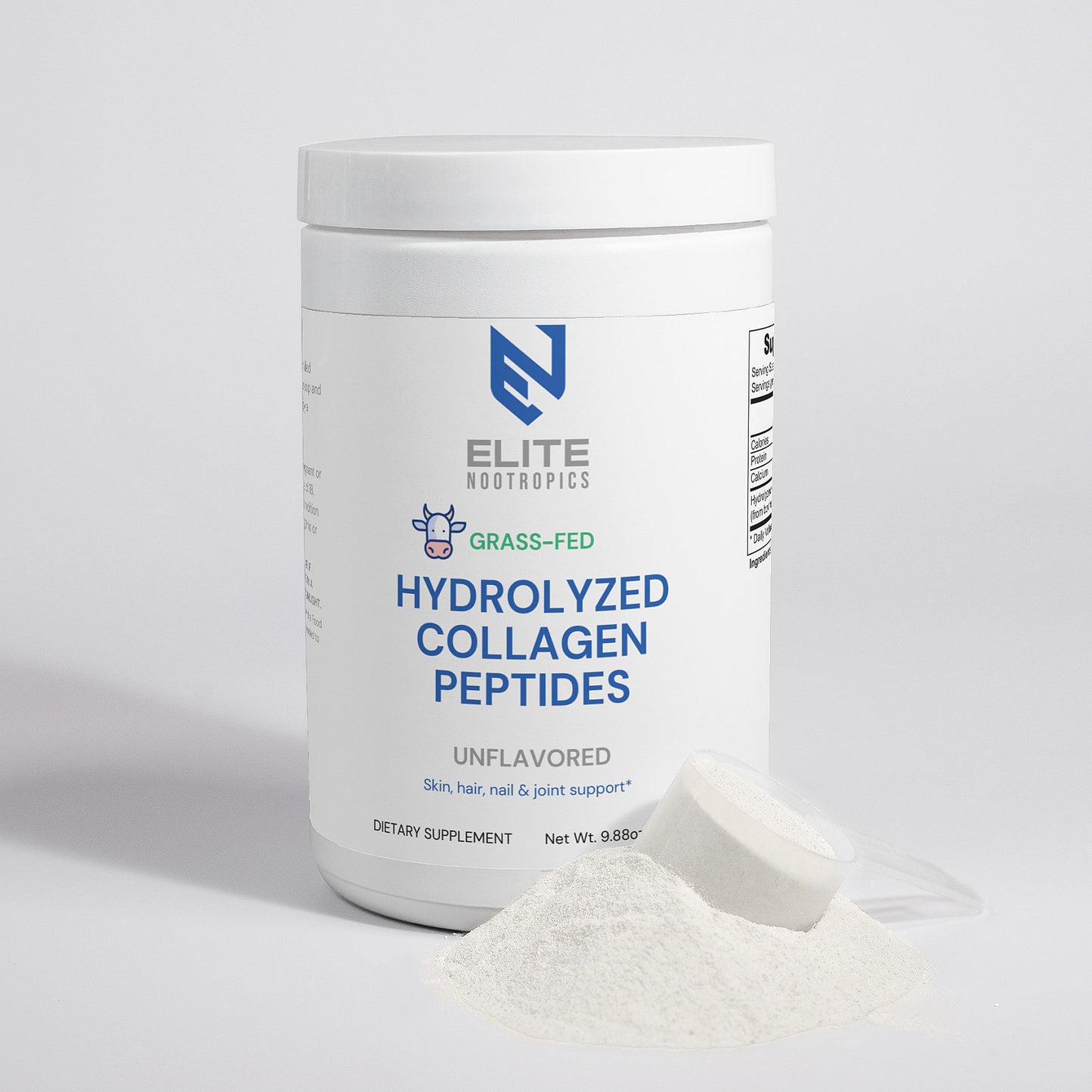 Grass-Fed Hydrolyzed Collagen Peptides (Unflavored)