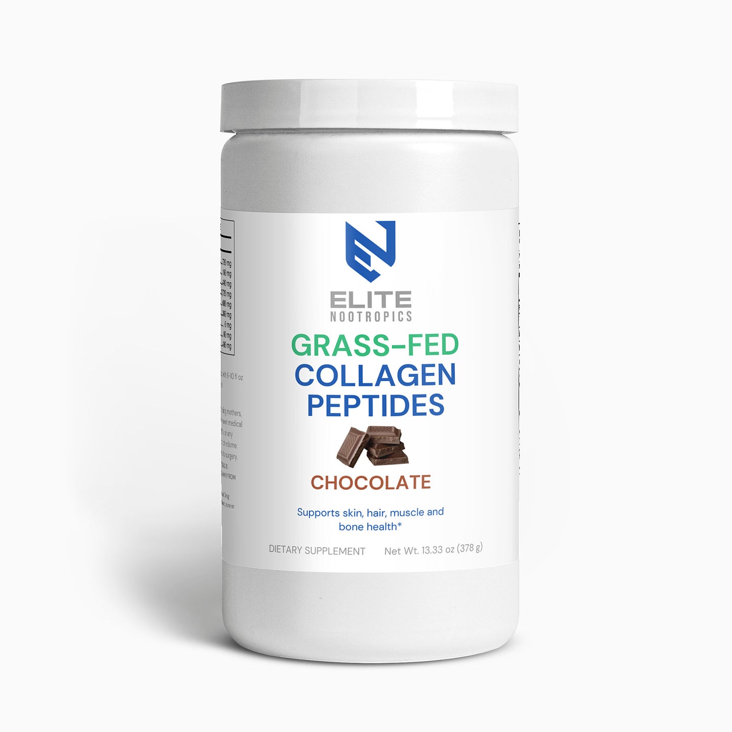Grass-Fed Collagen Peptides Powder (Chocolate)