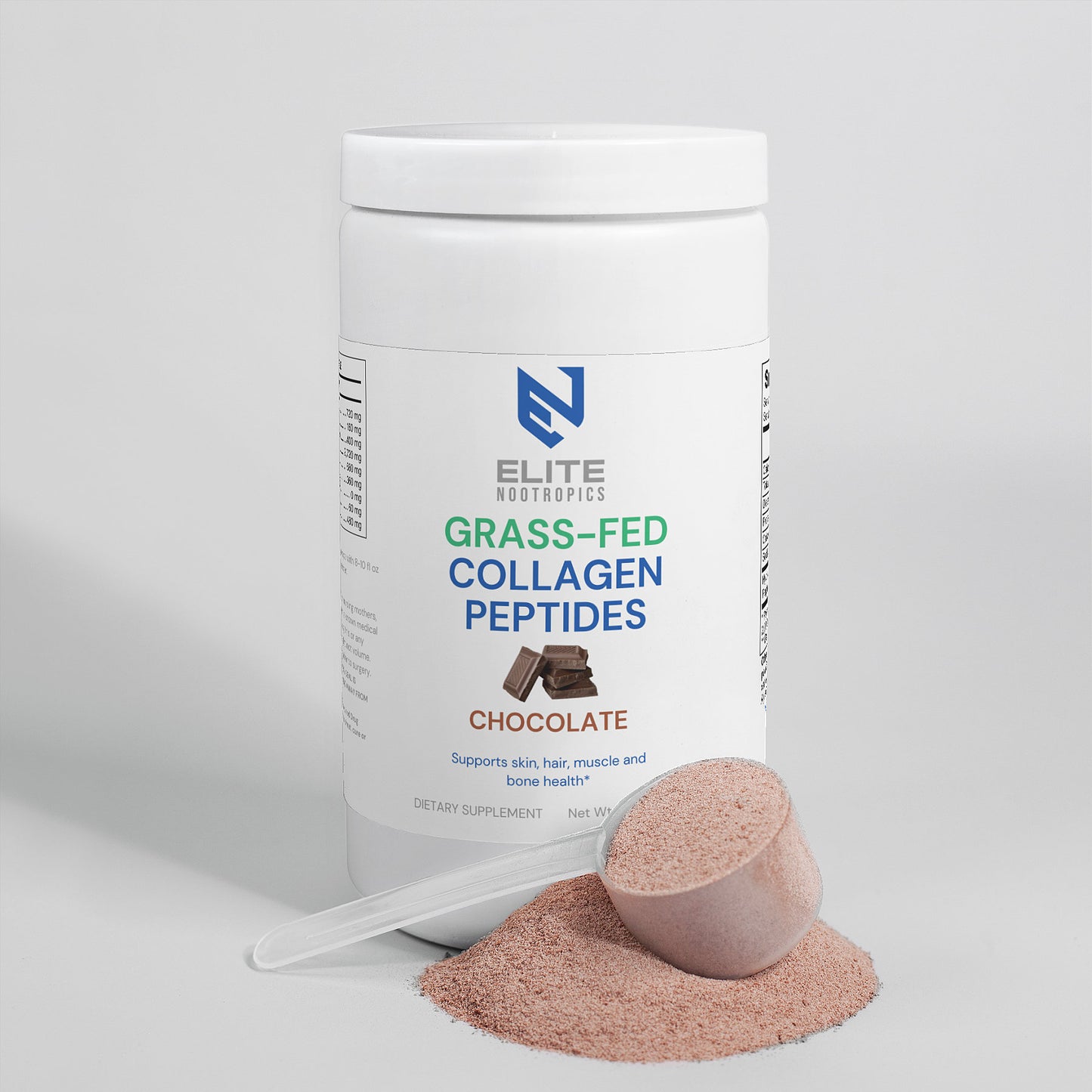 Grass-Fed Collagen Peptides Powder (Chocolate)
