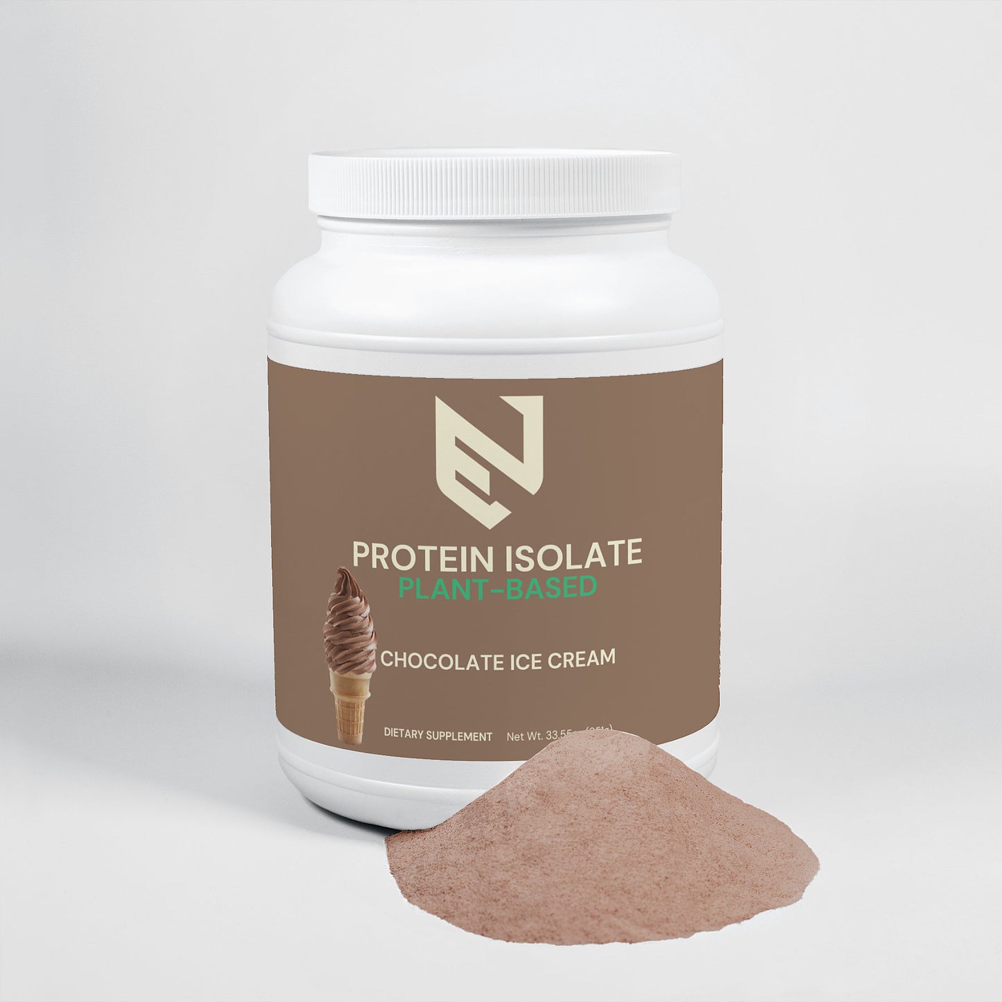 Plant-Based Protein Isolate (Chocolate Ice Cream)