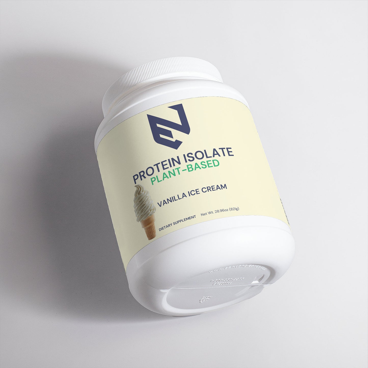 Plant-Based Protein Isolate (Vanilla Ice Cream)