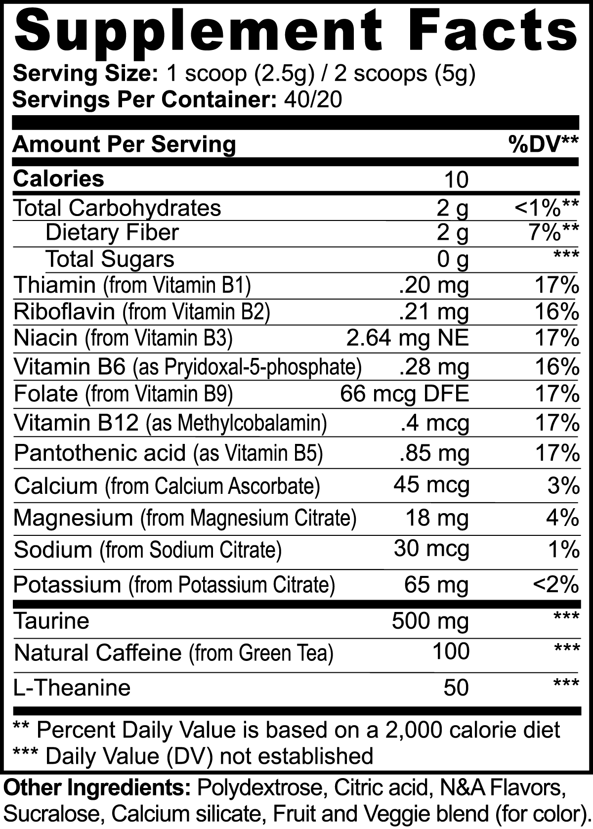 Elite Focus (Fruit Punch)